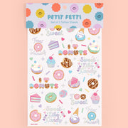 Too Sweet Tats - 50 foil temporary tattoos