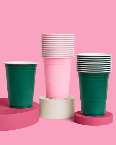 Camp Bride Cups - 50 matte 16 oz cups
