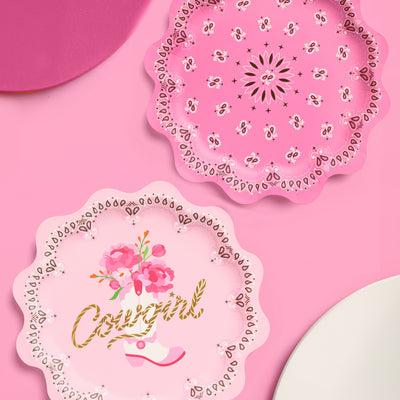 Cowgirl Trio - tablecloth, napkins, + plates