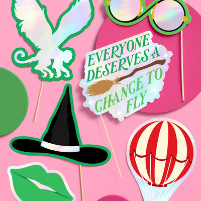 Holding Space Props - 24 pc. photo booth set