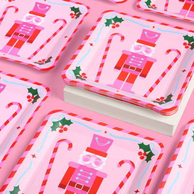 Nutcracker Plates - 25 paper plates