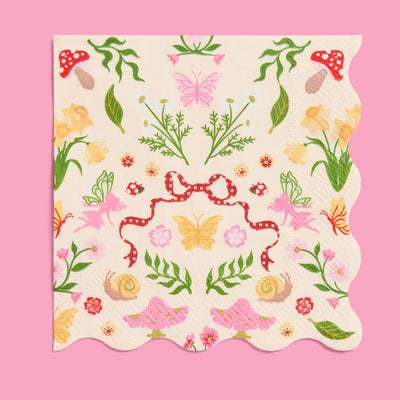 Garden Fairy Napkins - 25 paper napkins
