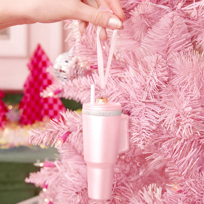 Hydration Queen Ornament - pearl pink ornament