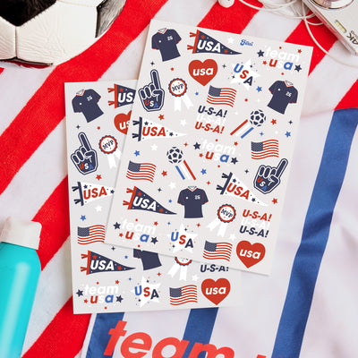 World Cup Tats - 52 temporary tattoos