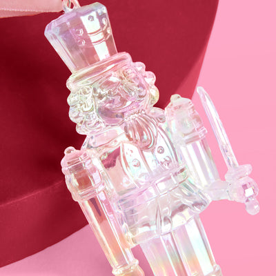 Nutcracker Ornament - iridescent ornament