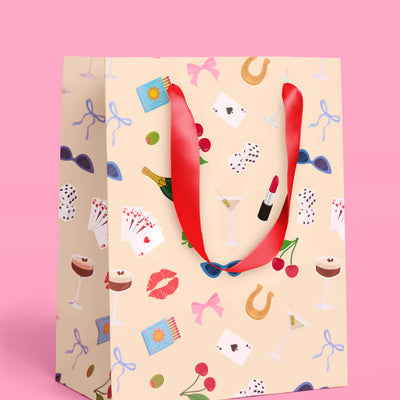 Cute Girl Gift Bag Set - 6 gift bags