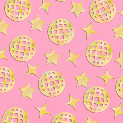 Golden Confetti - 200 pc foil confetti