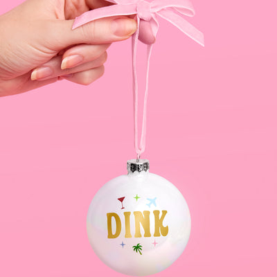 DINK Ornament - iridescent ornament