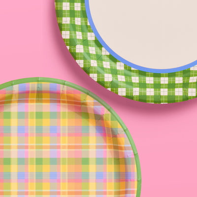 Summer Camp Plates - 24 paper plates