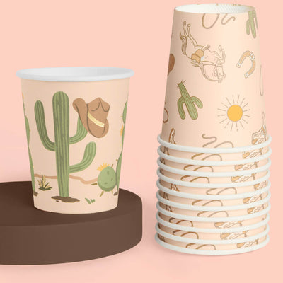 Wild Wild West Cups - 24 paper cups