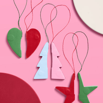 3D Paper Ornament Set - honeycomb ornament set