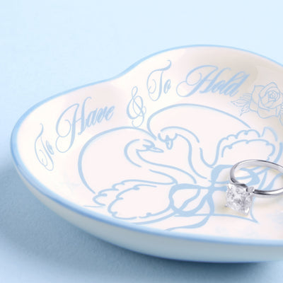 To Have & To Hold Ring Tray - ceramic dish