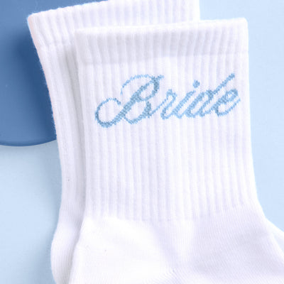 Bride Pilates Sock - grippy crew sock