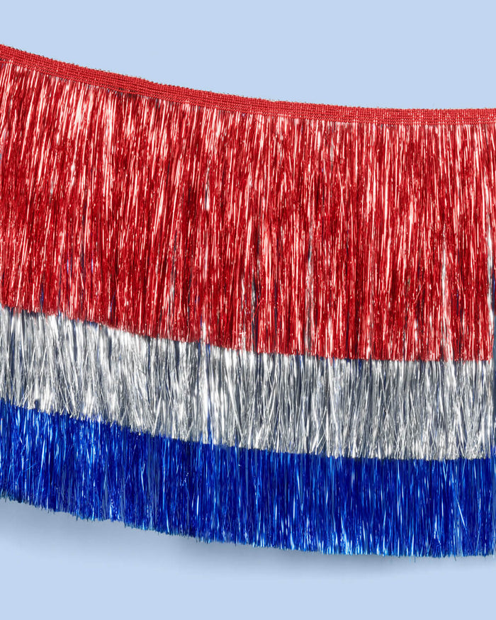 Americana Fringe - triple layered banner