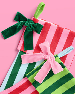 Striped Stocking Set - 2 pieces
