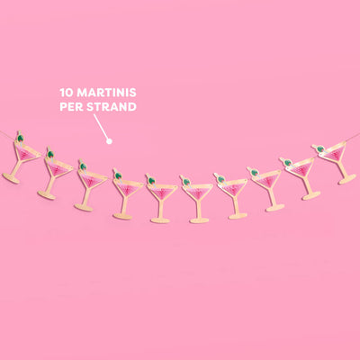 Martini Banner - 3D paper banner