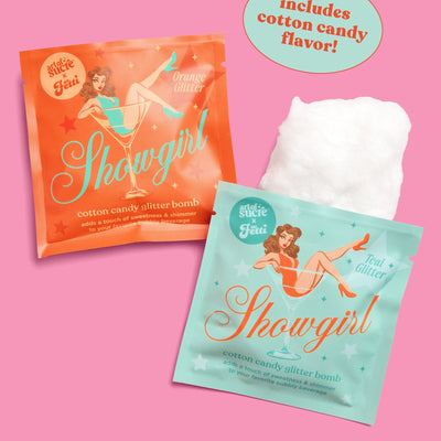 Showgirl Drink Bombs - 4 glitter bombs