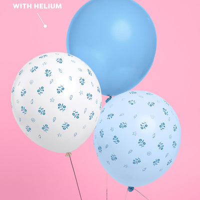 Coastal Balloon Pack - 24 latex balloons