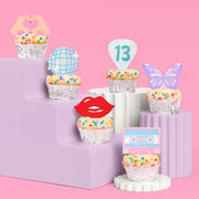 I'm the Problem Toppers - 24 cupcake toppers