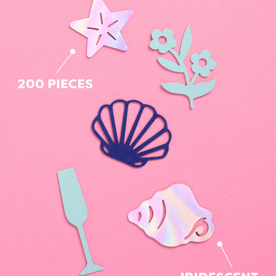 Coastal Confetti - 200 pc foil confetti