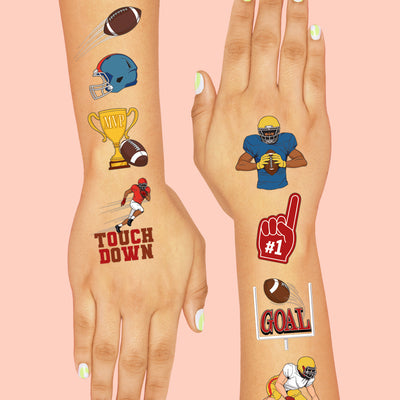 Realistic Football Tattoos - 112 temporary tattoos