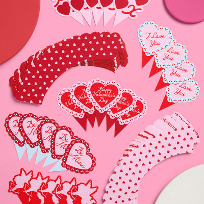 Heaven Sent Toppers - 24 wrappers + toppers