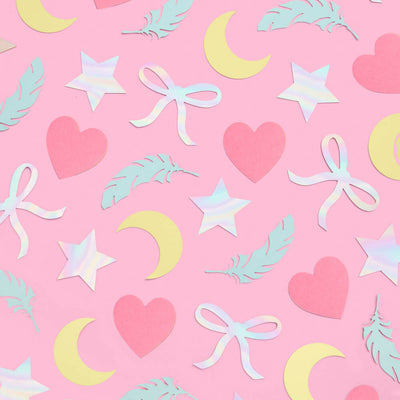 Sweet Dreams Confetti - 200 pc iridescent foil confetti