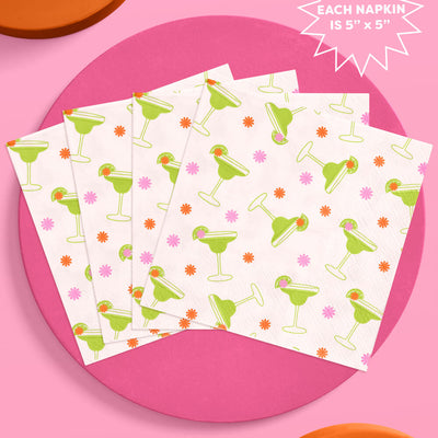 Margarita Napkins - 25 paper napkins