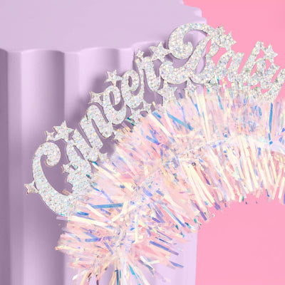 Cancer Baby Headband - fringe headband