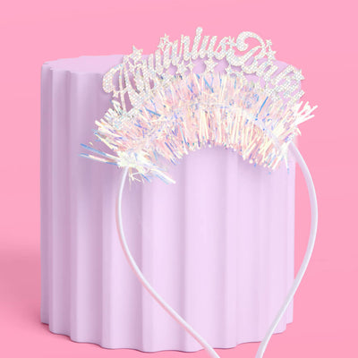 Aquarius Baby Headband - fringe headband