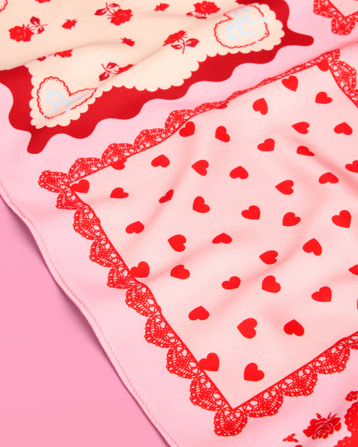 Heaven Sent Headcarf - silk bandana