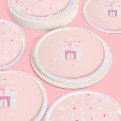 Princess Plates - 24 paper plates