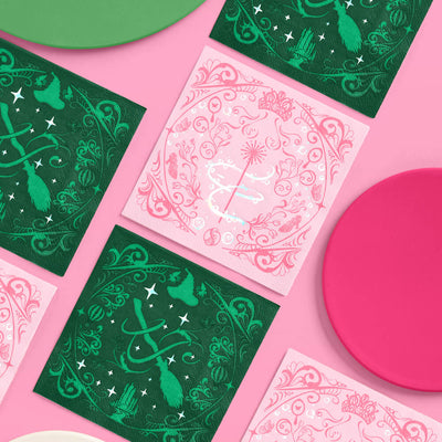 Emerald City Napkins - 24 paper napkins