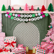 Very Merry Era Banner - friendship bracelet banner