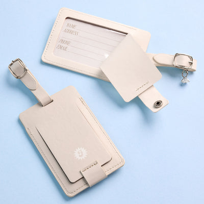 Mr And Mrs Luggage Tags - 2 pc travel tag set