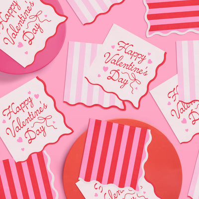 Valentine's Day Napkins - 24 paper napkins