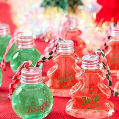 Christmas Spirit Ornaments - 10 shot glass ornaments