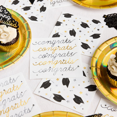 Congrats Grad Napkins - 50 paper napkins