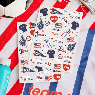 World Cup Tats - 52 temporary tattoos