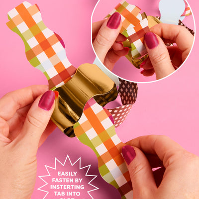 Thanksgiving Paper Chains - autumn paper garland