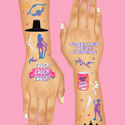 Takedown Tats - 68 temporary tattoos