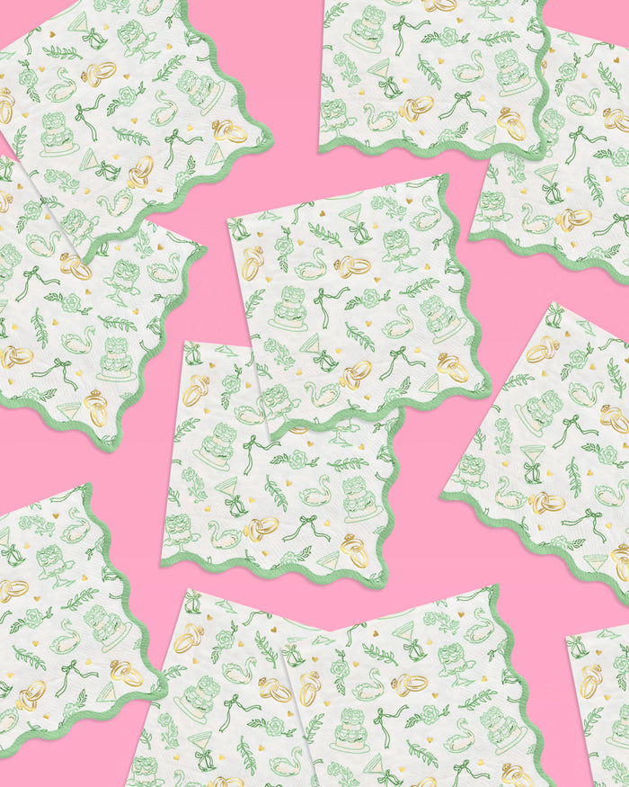 Forever & Ever Napkins - 25 paper napkins