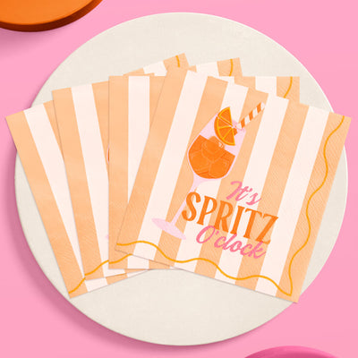 Spritz Napkins - 25 paper cocktail napkins