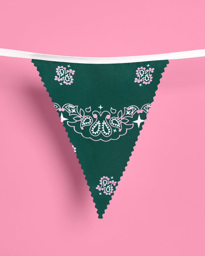 Camp Bunting Banner - gingham garland