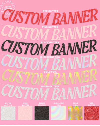 Timeless Custom Banner - customizable banner