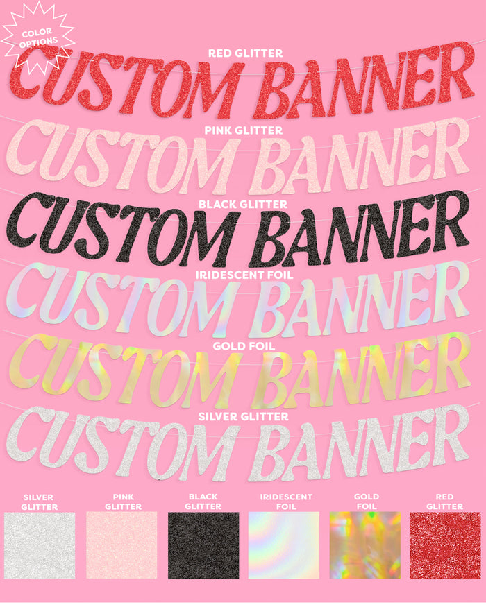 Timeless Custom Banner - customizable banner