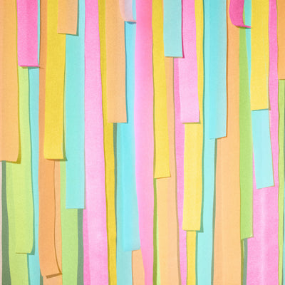 Pool Party Streamers - 5 crepe paper rolls