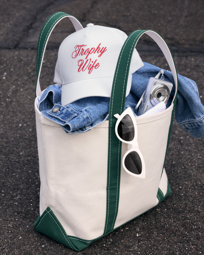 Trophy Wife Trucker Hat - embroidered hat