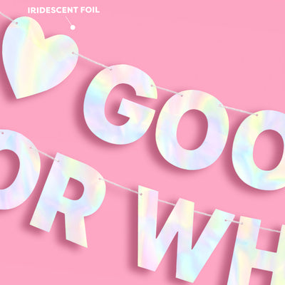 Goodbye Banner - 5 foot banner