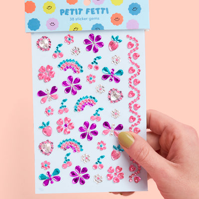 Dreamy Face Gem Set - 38 adhesive face gems